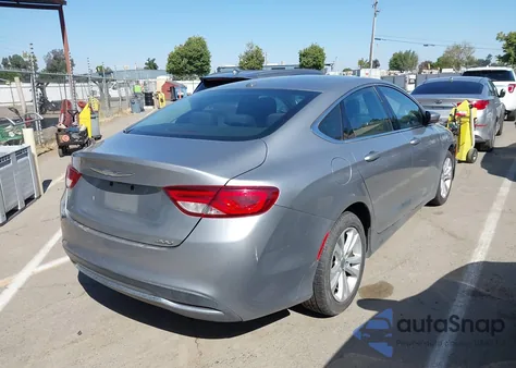 2016 Chrysler 200 Limited from USA, damaged, VIN 1C3CCCAB8GN111080